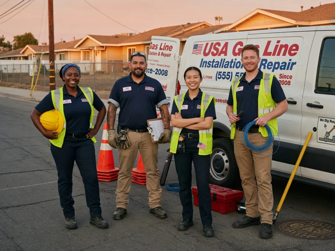 Gas Line Installation company in Moselle, MS